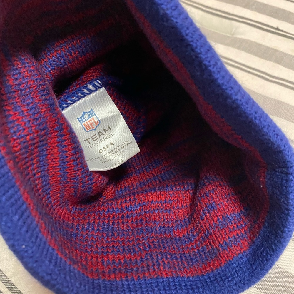 New York Giants NFL Beanie & Scarf one size - Picture 10 of 10